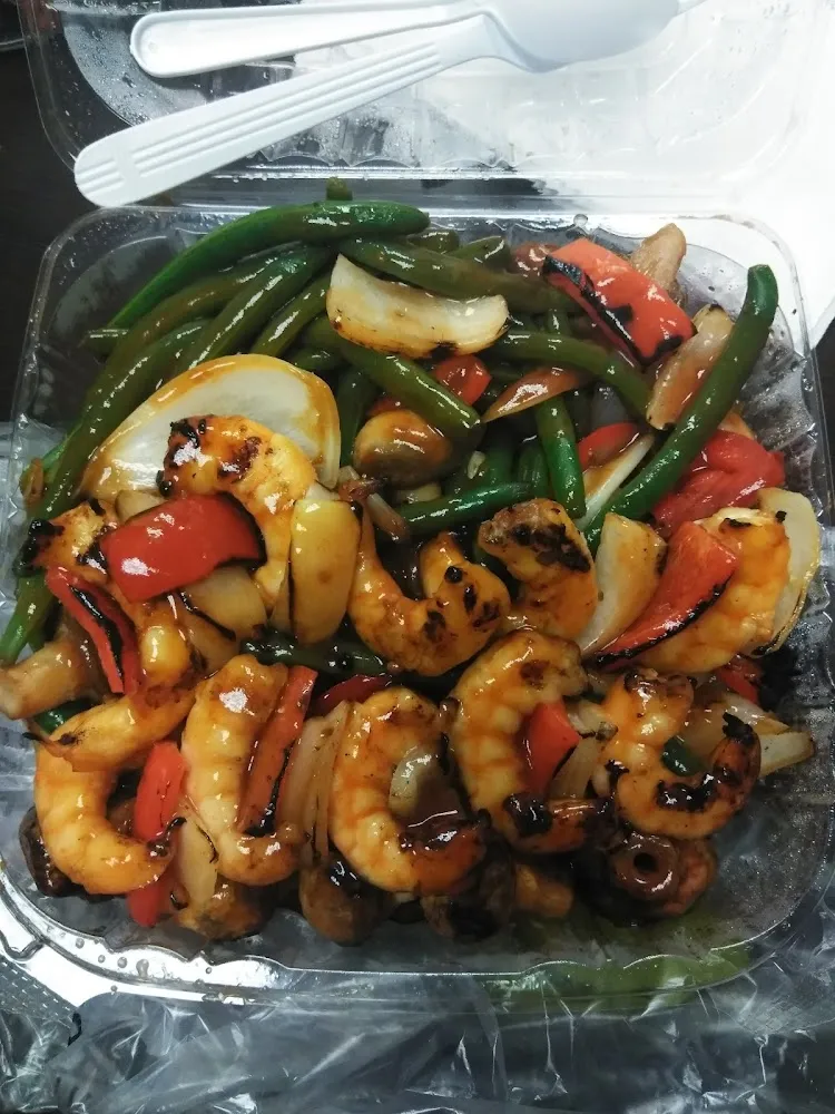 Shrimp Kabob with Vegetables